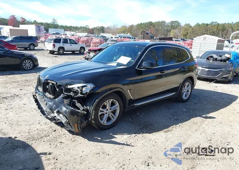 2020 BMW X3 Sdrive30I из США, поврежденный, VIN 5UXTY3C03L9C68190